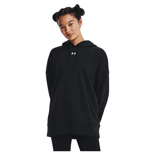 Худи Under Armour Rival Fleece Oversized, черный