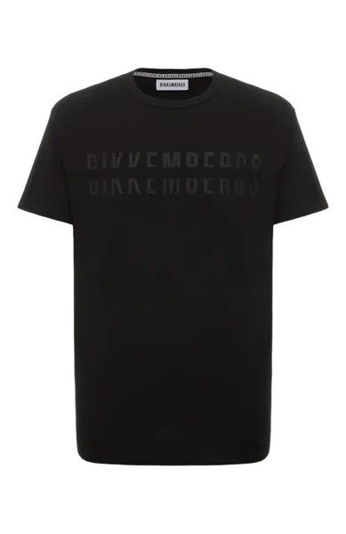 Хлопковая футболка Dirk Bikkembergs