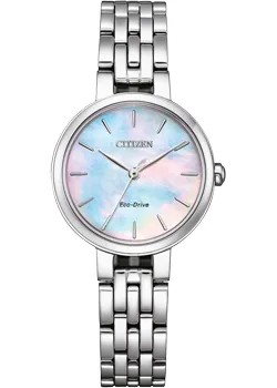 Японские наручные  женские часы Citizen EM0990-81Y. Коллекция Eco-Drive