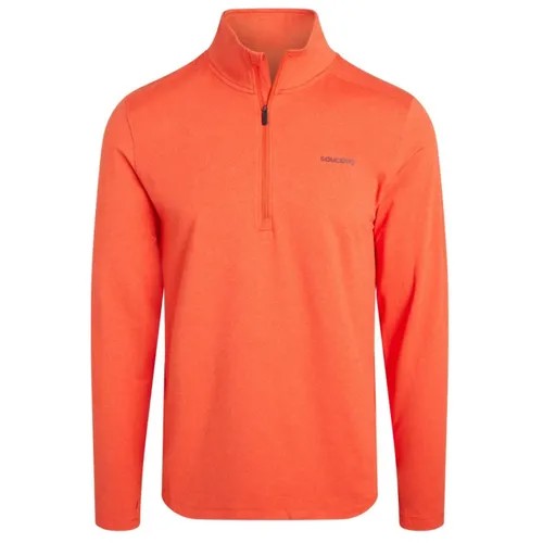 Олимпийка Saucony Sunday 1/4 Zip, силуэт полуприлегающий, размер XL, оранжевый