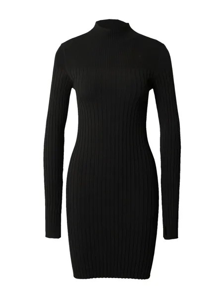 Вязанное платье Calvin Klein ICONIC, черный