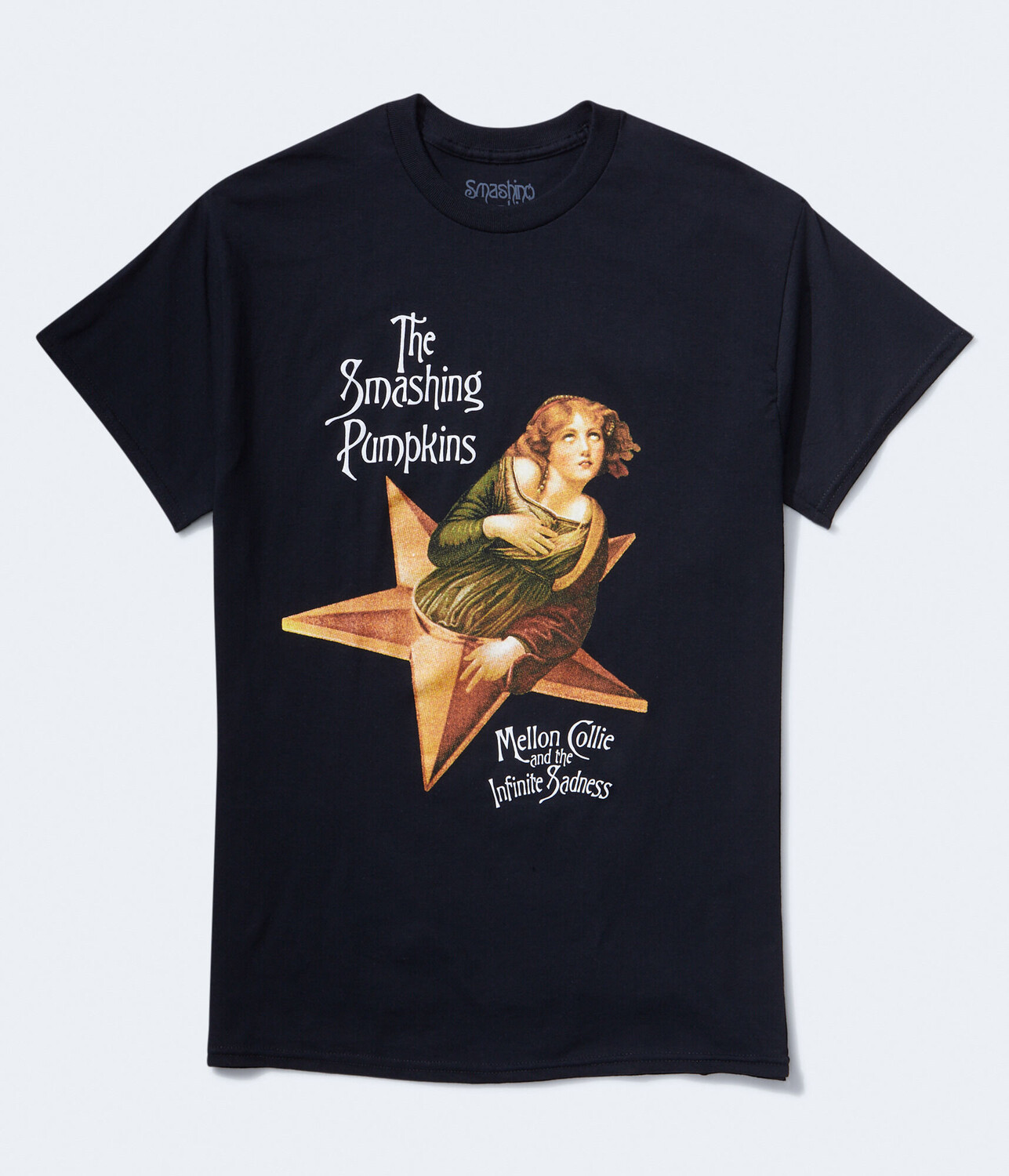 Футболка с рисунком Smashing Pumpkins Mellon Collie Aeropostale, черный