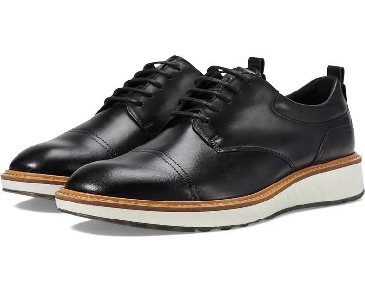 Оксфорды ECCO ST.1 Hybrid Cap Toe, черный