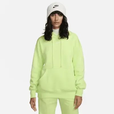 Худи Nike Sportswear Phoenix Fleece, цвет Light Lemon Twist/Sail