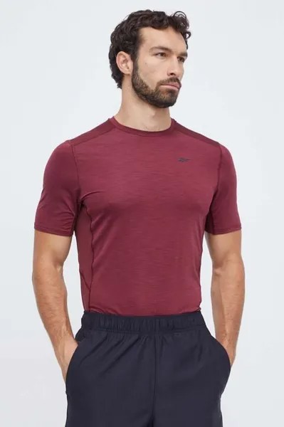 Тренировочная футболка Reebok, гранат