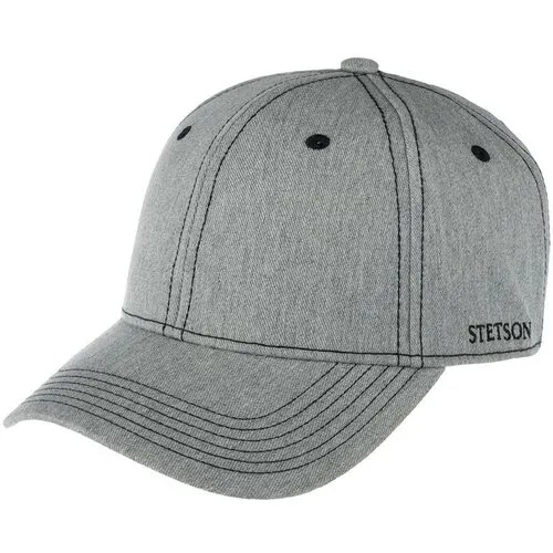 Бейсболка STETSON, размер OneSize, серый