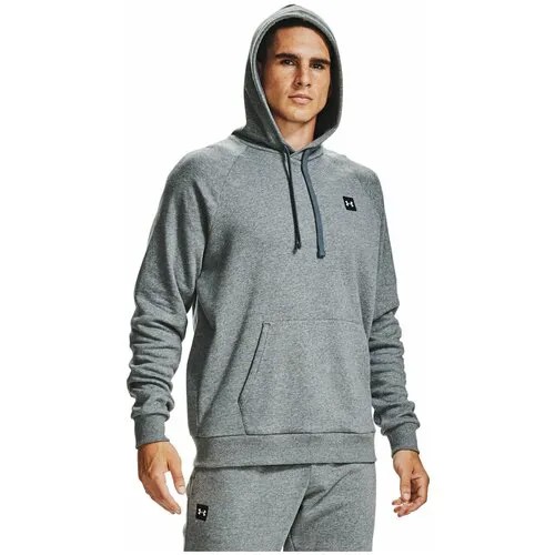 Худи спортивное Under Armour Rival Fleece Hoodie, размер LG, , серый