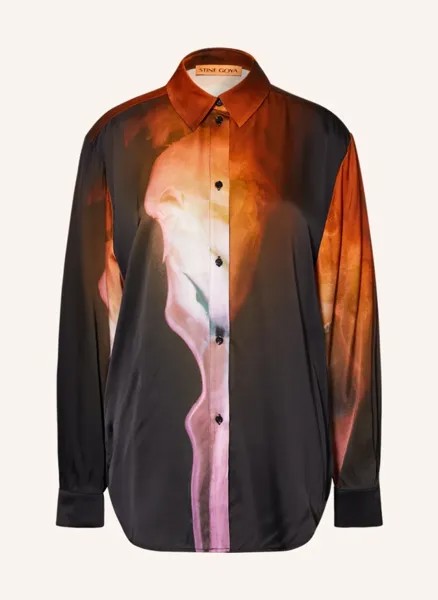 Блузка-рубашка софия Stine Goya, черный