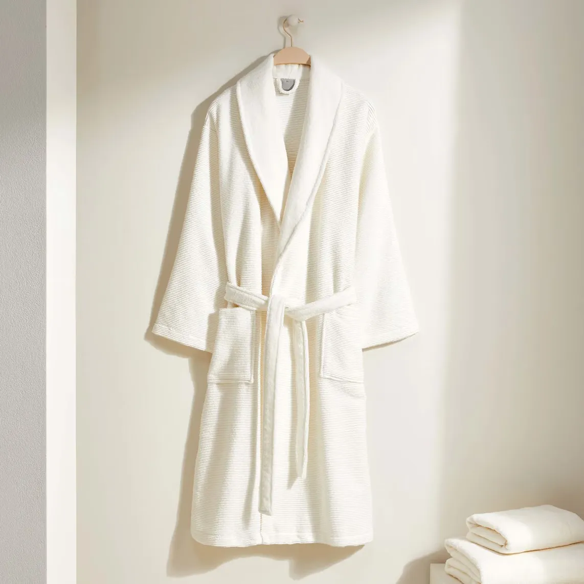 Халат женский микрохлопок 350 гр/м2 Cosy El Corte Inglés, естественный