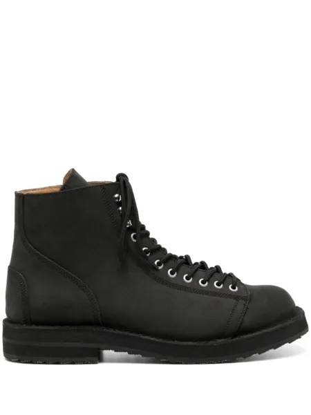 Yohji Yamamoto ботинки на шнуровке, черный