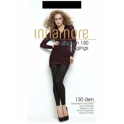 Легинсы  Innamore Cotton, 150 den, размер 4, серый