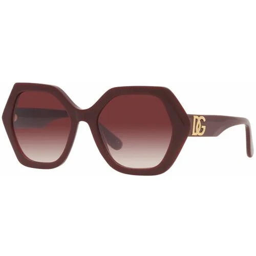 Солнцезащитные очки DOLCE & GABBANA, бордовый