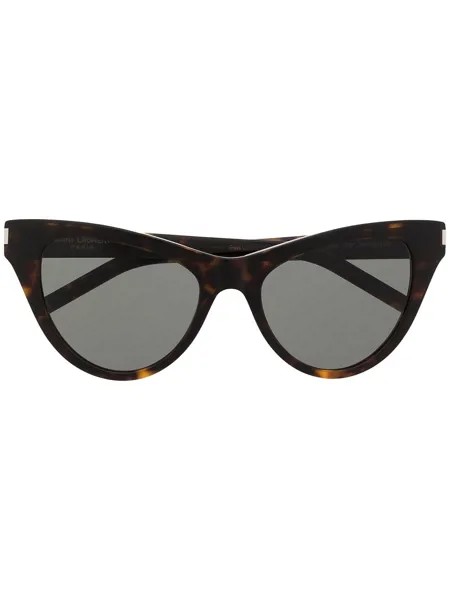 Saint Laurent Eyewear солнцезащитные очки SL 425 в оправе 'кошачий глаз'