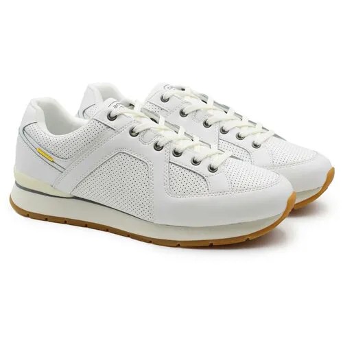 Кроссовки Camel Active, натуральная кожа, размер 43 EU, белый