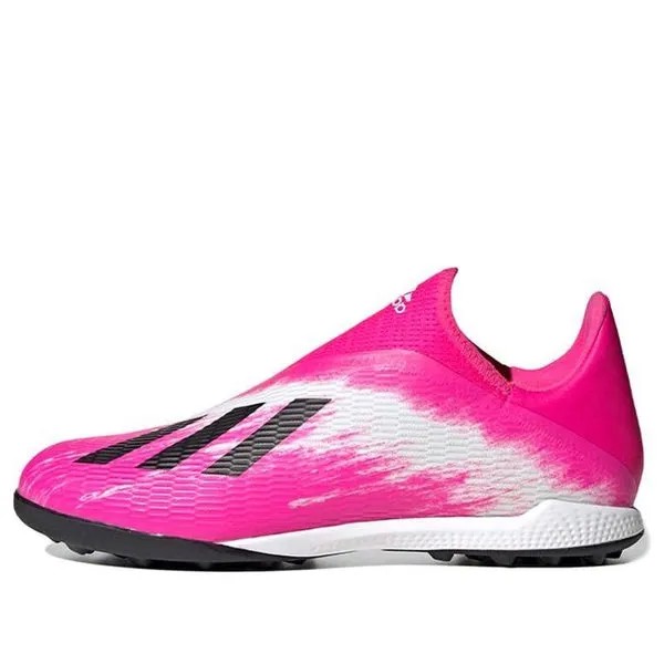 Кроссовки x 19.3 ll tf футбольные бутсы Adidas, розовый