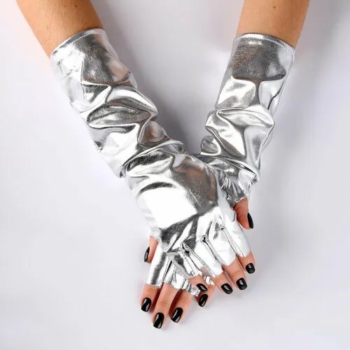 Карнавальный аксессуар-перчатки без пальцев