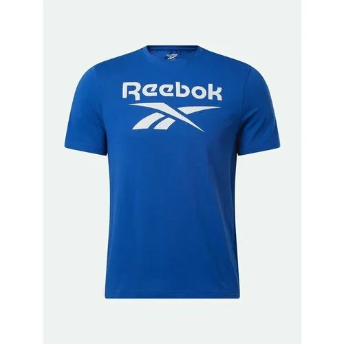 Футболка Reebok REEBOK IDENTITY VECTOR T-SHIRT, размер S, синий