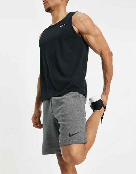 Серые шорты Nike Training Dri-FIT-Серый