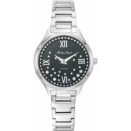 Наручные часы Mathey-Tissot Швейцарские наручные часы Mathey-Tissot D985SAN, серебряный