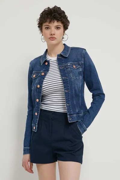 Джинсовая куртка Tommy Jeans, темно-синий