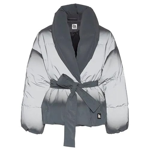Куртка-пуховик Bacon DADA PETIT REFLEX черный+серый m