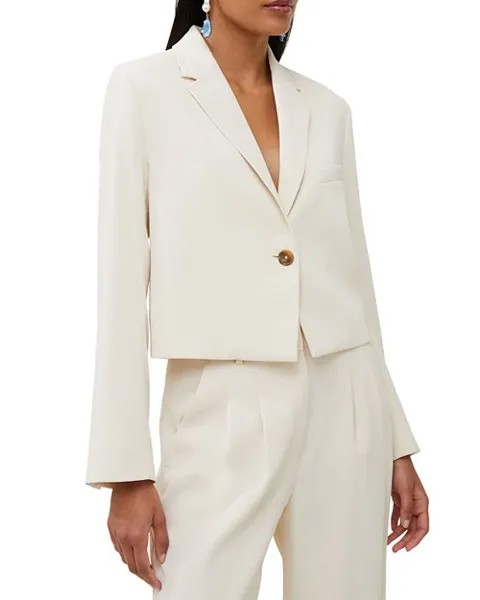 Укороченный пиджак Harry FRENCH CONNECTION, цвет White