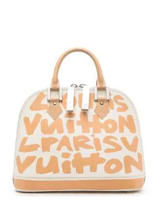 Louis Vuitton сумка-тоут Alma 2001-го года из коллаборации с Stephen Sprouse