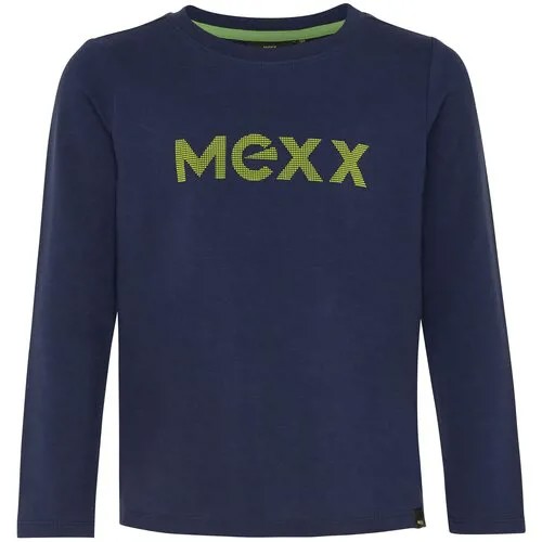 Футболка с длинным рукавом для мальчиков MEXX, размер 122-128, Navy