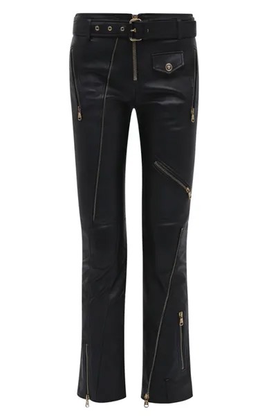 Кожаные брюки Versace