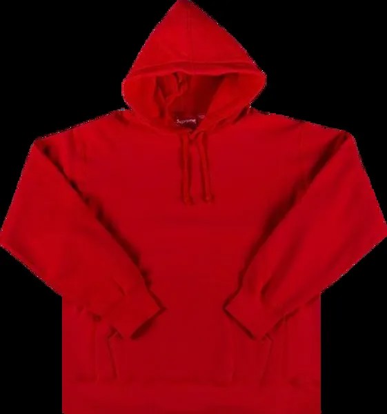 Толстовка Supreme Studded Hooded Sweatshirt 'Red', красный