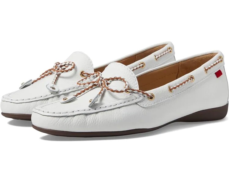 Топсайдеры Marc Joseph New York Pacific, цвет White Tumbled