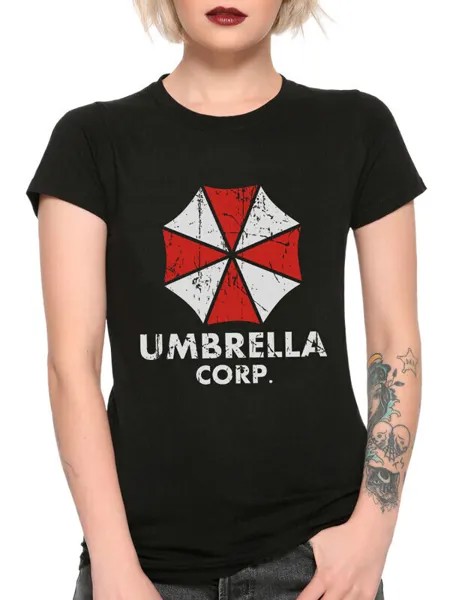 Футболка женская Dream Shirts Umbrella Corporation - Resident Evil 12 черная M