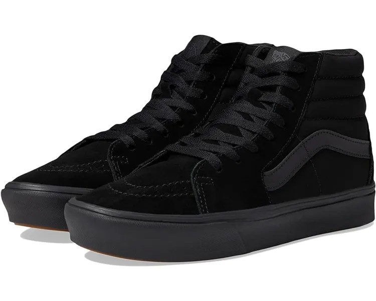 Кроссовки Vans ComfyCush SK8-Hi, цвет (Classic) Black/Black