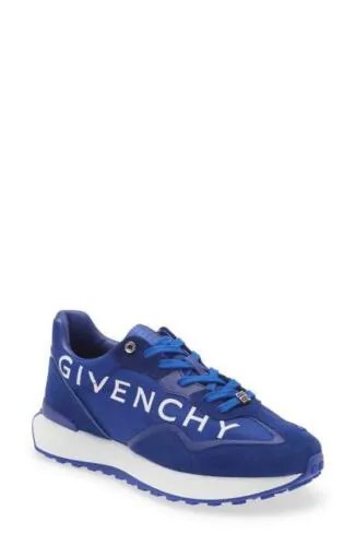 Мужские кроссовки Giv Runner Light на шнуровке от Givenchy, синие, 41 евро, США 8