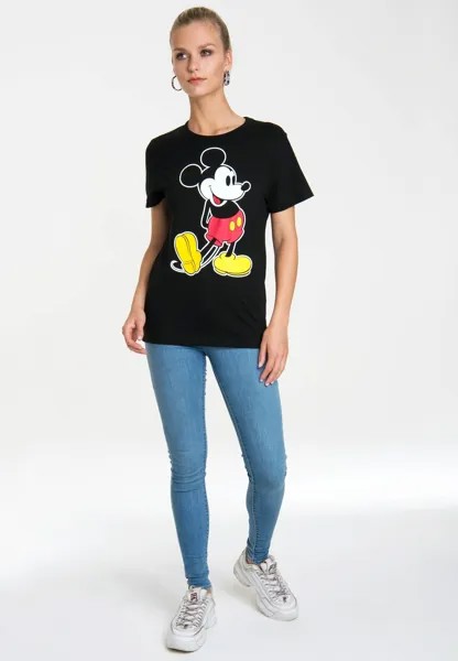 Футболка Logoshirt Mickey Mouse – Classic, черный