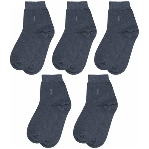 Носки RuSocks 5 пар, размер 14-16, серый