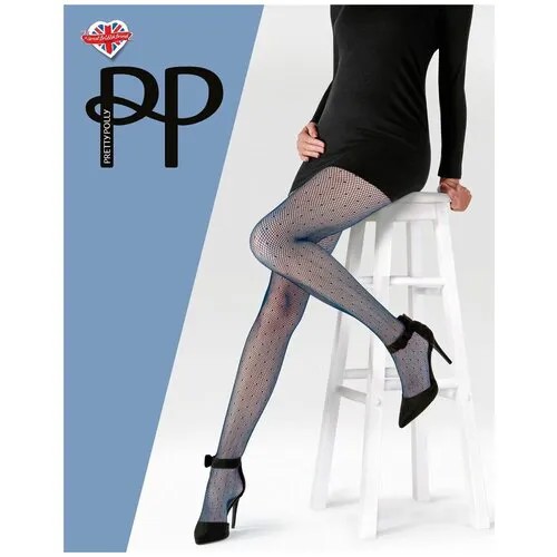 Колготки Pretty Polly, размер S-L, синий