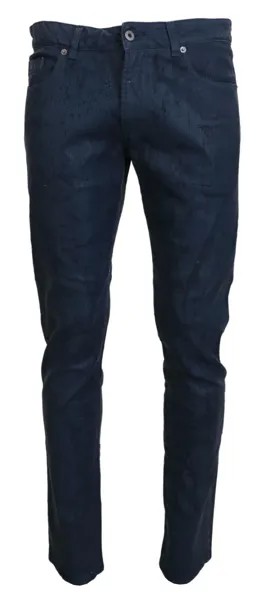 Джинсы EXTE Синие хлопковые зауженные мужские повседневные джинсы IT48/W34/M Рекомендуемая цена: 280 долларов США