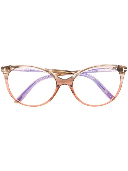 TOM FORD Eyewear очки в оправе 'кошачий глаз'