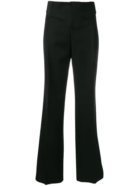 Gucci Pre-Owned расклешенные брюки 1990-х годов