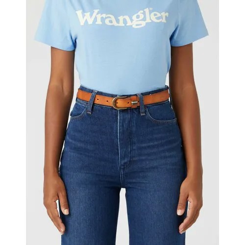 Ремень Wrangler, размер 85, оранжевый