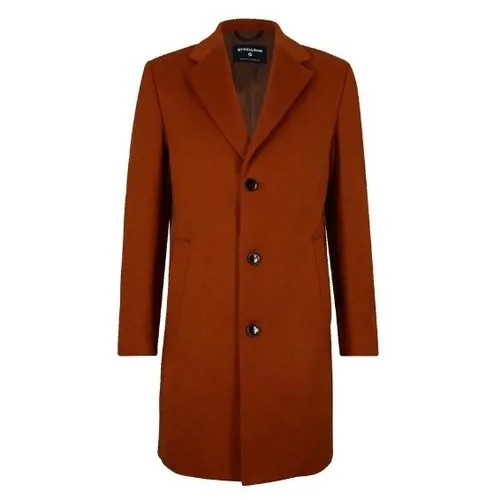 Пальто для мужчин, Strellson, модель: 3003454280552, цвет: оранжевый, размер: 52 (XL)