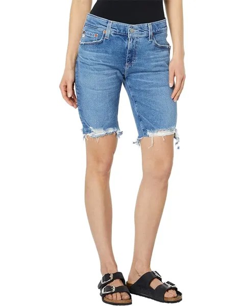 Шорты AG Jeans Nikki Relaxed Skinny Shorts in 19 Years Afterglow, цвет 19 Years Afterglow