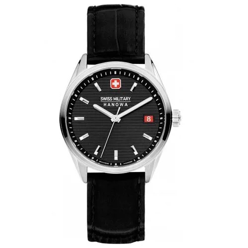 Наручные часы Swiss Military Hanowa SMWLB2200204, черный, серебряный