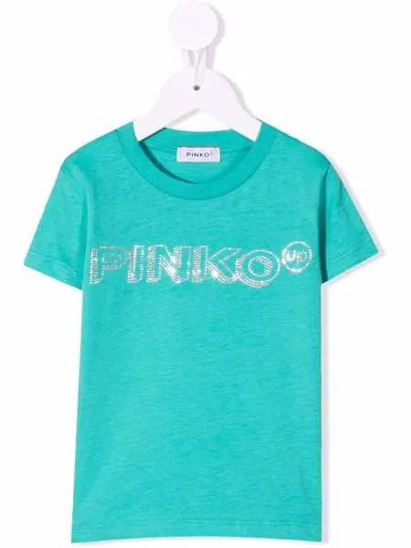 Pinko Kids футболка с логотипом