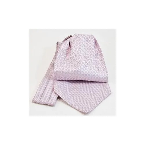 Шейный платок George Lee, в горошек, для мужчин, розовый