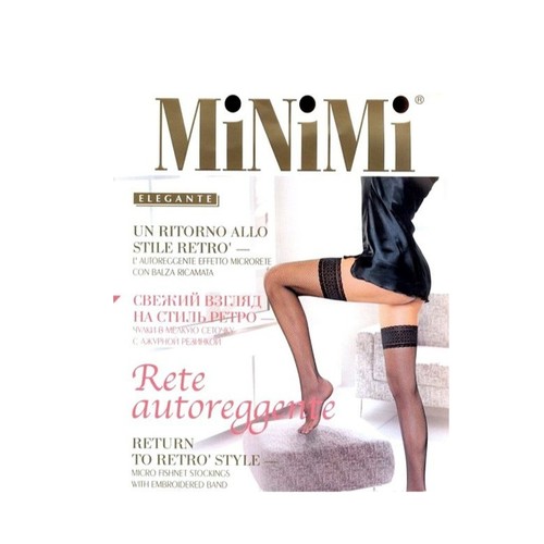 Чулки MiNiMi, размер 3-4, слоновая кость