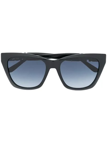 Jimmy Choo Eyewear солнцезащитные очки Rikki в оправе 'кошачий глаз'