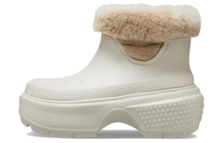 Женские ботильоны Crocs Stomp, White