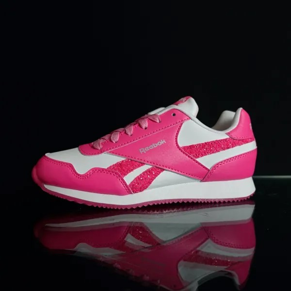 Reebok Royal Classic Jog Kids Shoe Спортивные кроссовки Белый Розовый #278